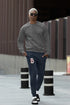 MENS NAVY BLUE JOGGERS