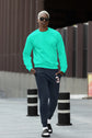 MENS NAVY BLUE JOGGERS 