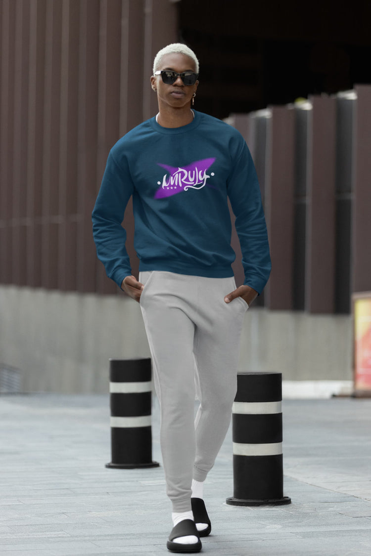 MENS NAVY BLUE SWEATSHIRT