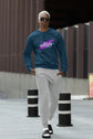 MENS NAVY BLUE SWEATSHIRT