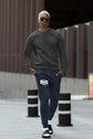 MENS NAVY BLUE JOGGERS