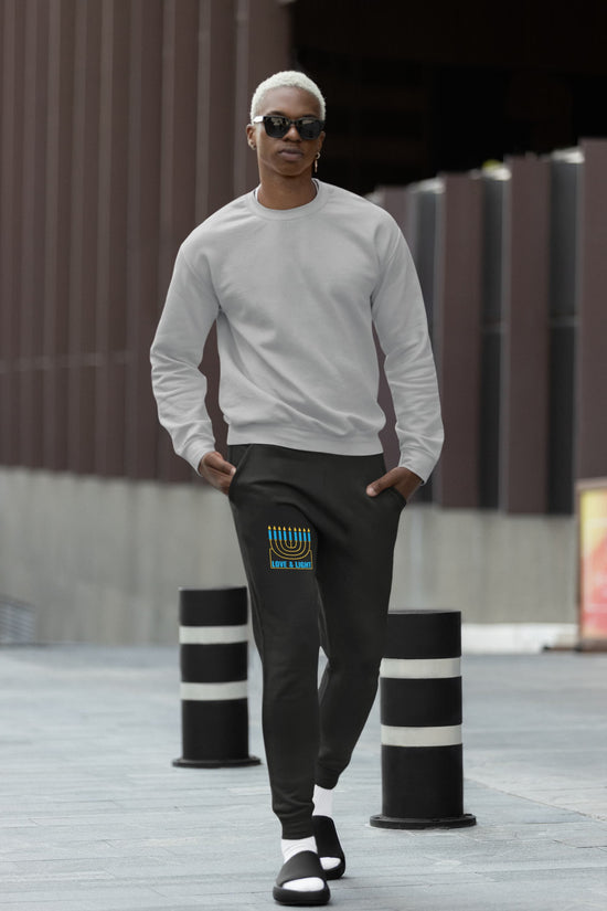 MENS BLACK JOGGERS 