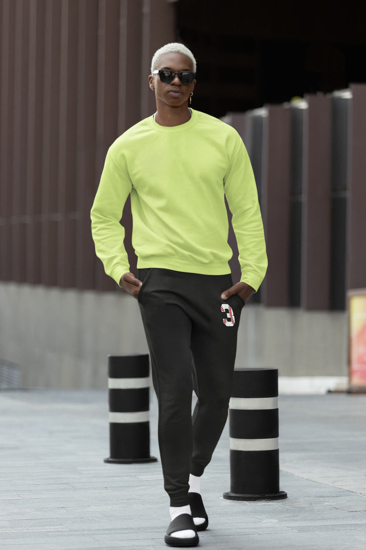 MENS BLACK JOGGERS 