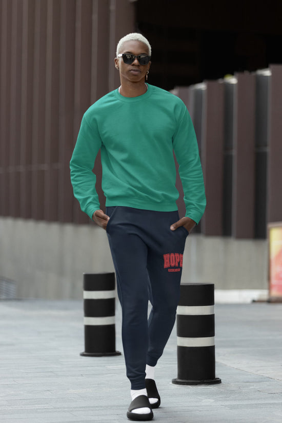 MENS NAVY BLUE JOGGERS