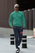 MENS NAVY BLUE JOGGERS