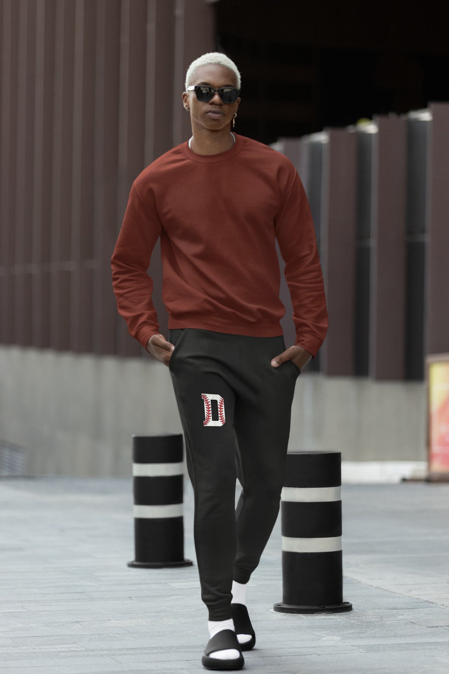 MENS BLACK JOGGERS