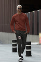 MENS BLACK JOGGERS