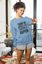 UNISEX BABY BLUE SWEATSHIRT
