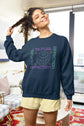 UNISEX NAVY BLUE SWEATSHIRT