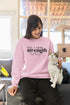 UNISEX LIGHT PINK SWEATSHIRT