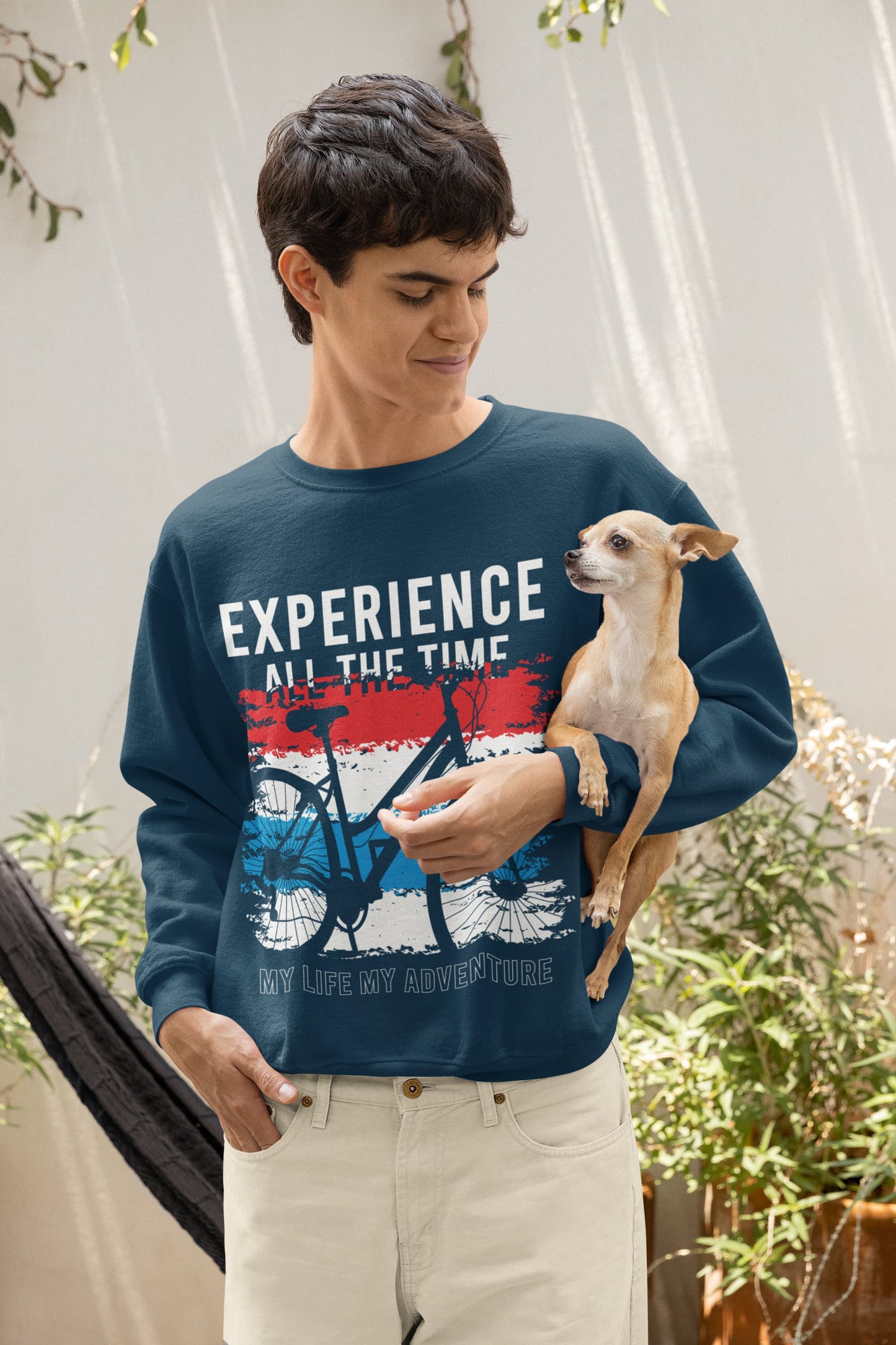 Men's Navy Blue Sweatshirts