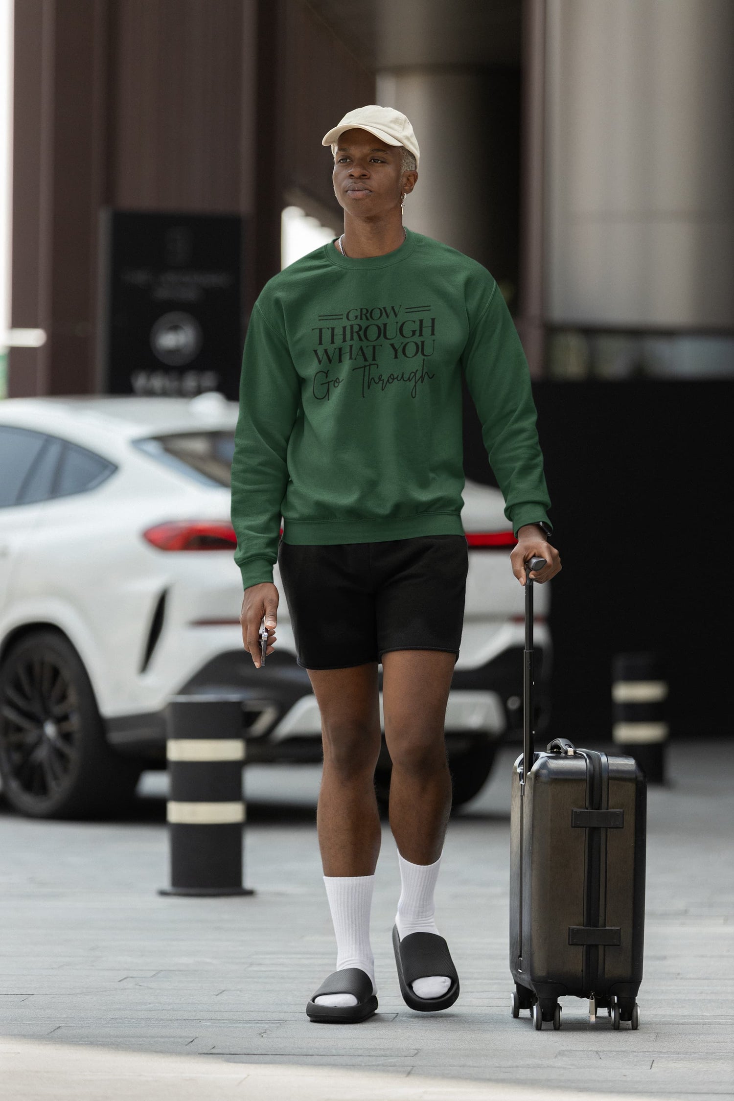 UNISEX OLIVE GREEN SWEATSHIRTS