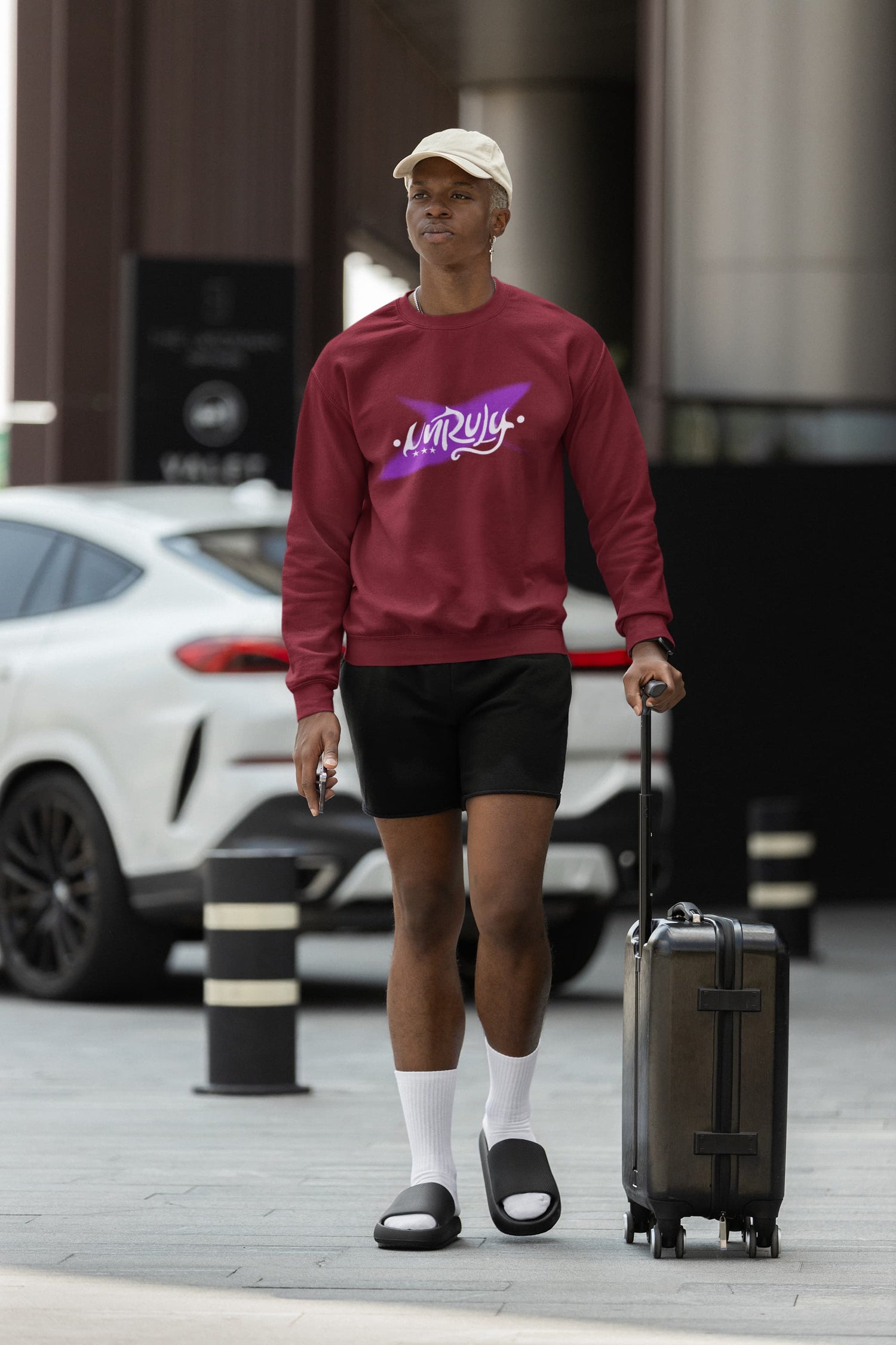 MENS MAROON SWEATSHIRT
