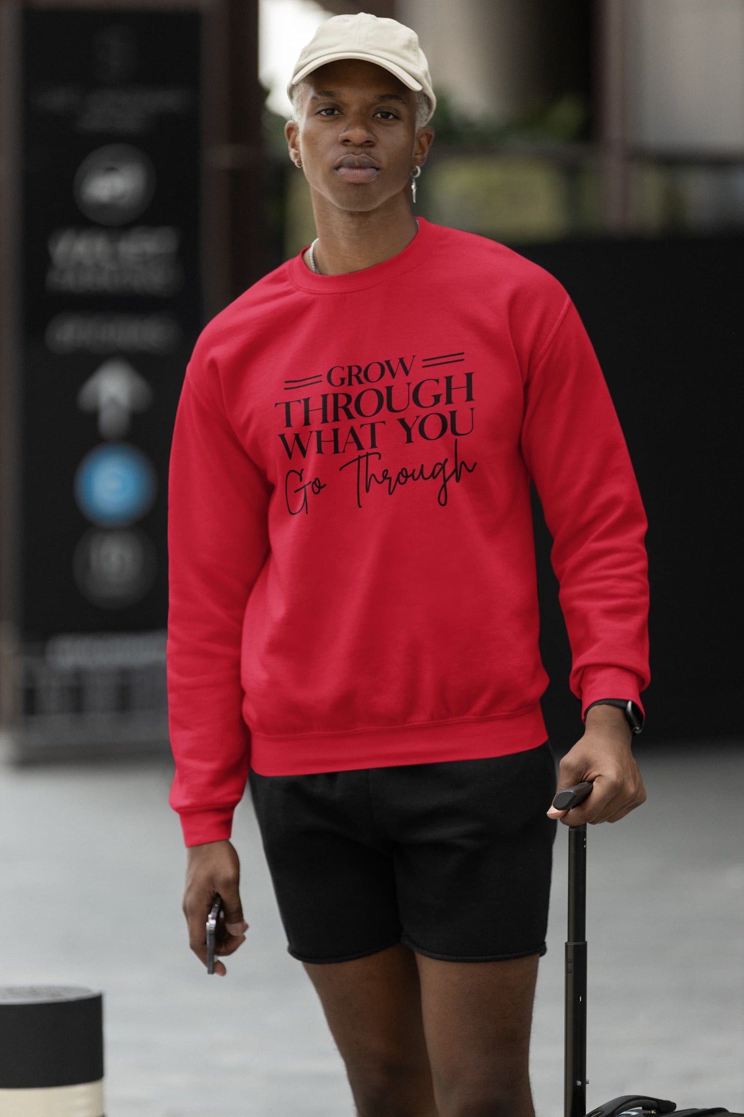 UNISEX RED SWEATSHIRTS