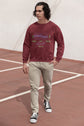 MENS MAROON SWEATSHIRT 