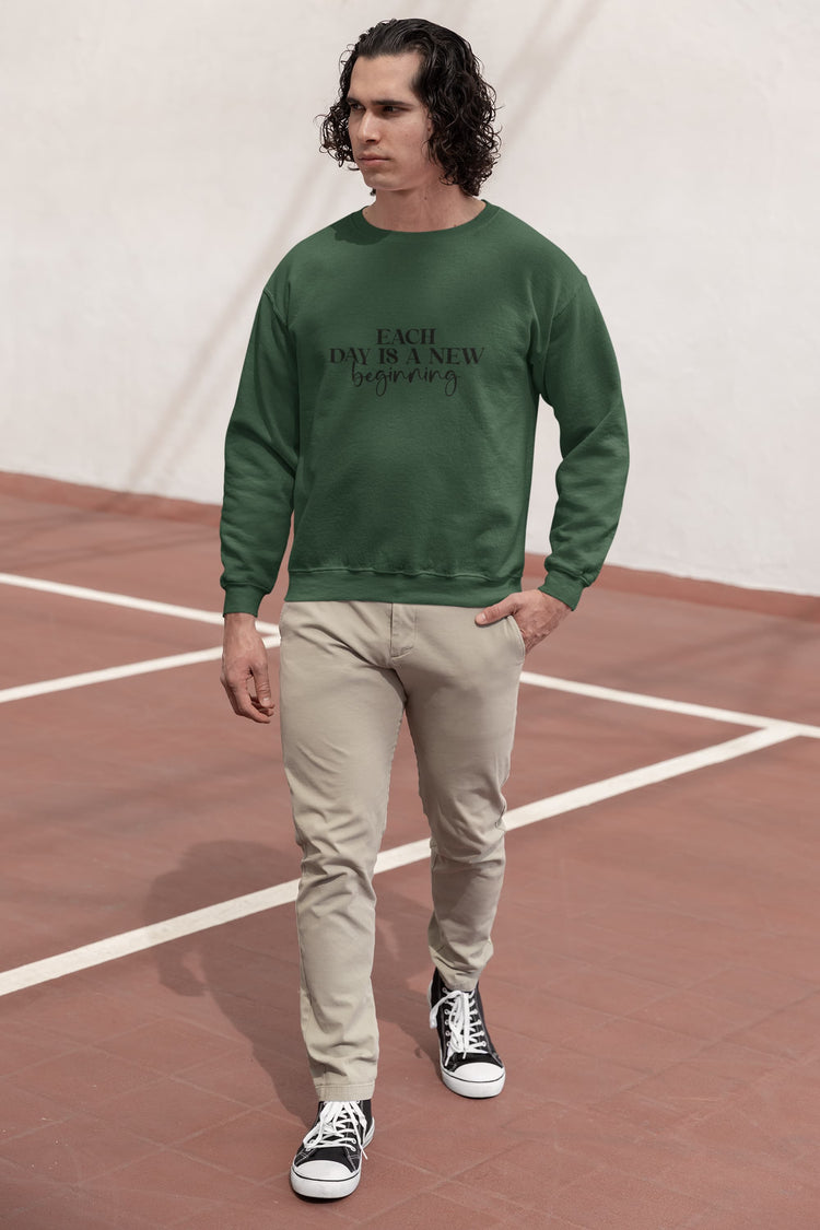 UNISEX OLIVE GREEN SWEATSHIRTS