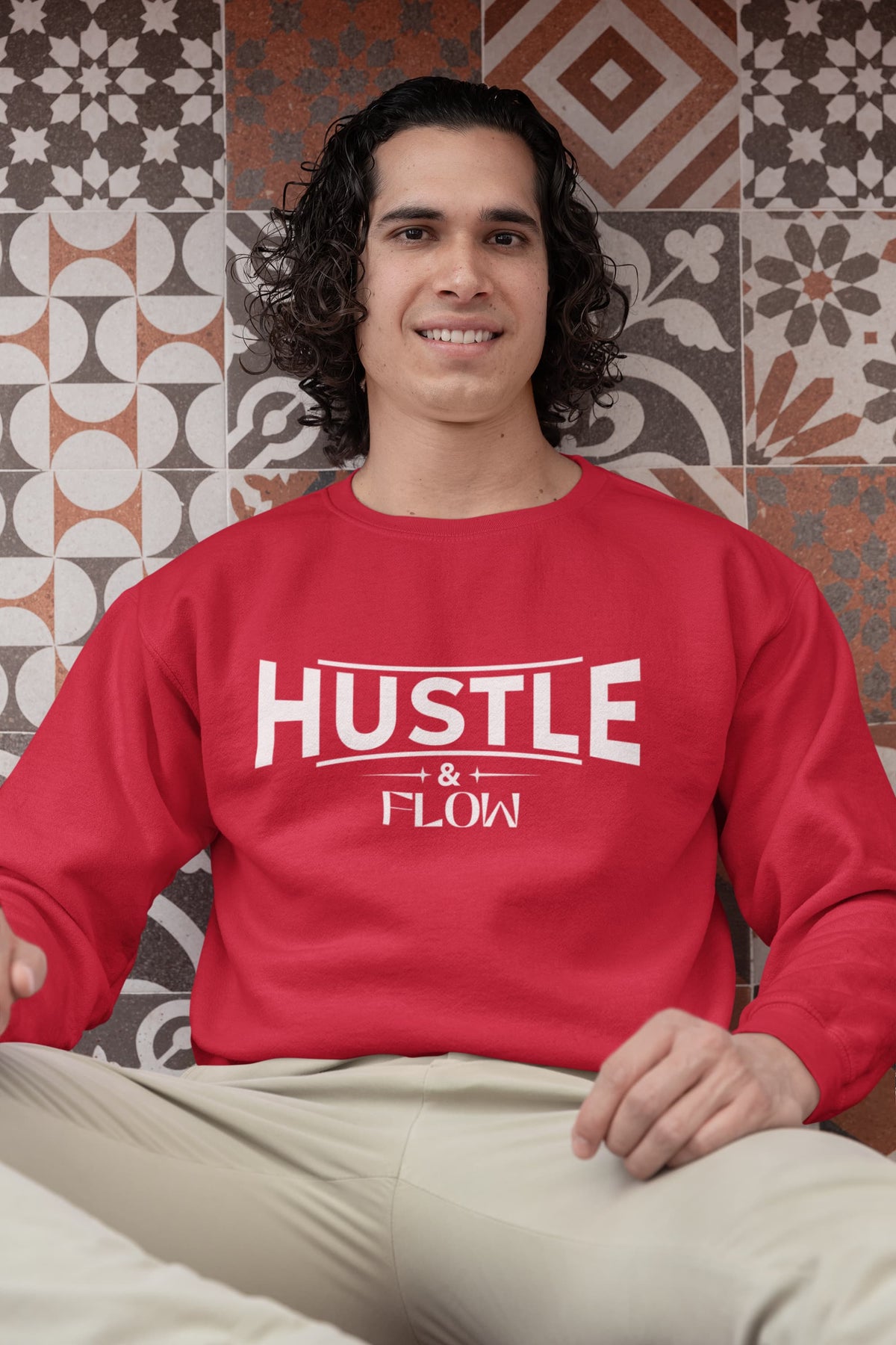 Karavirs® Progress Red sweatshirt for men India