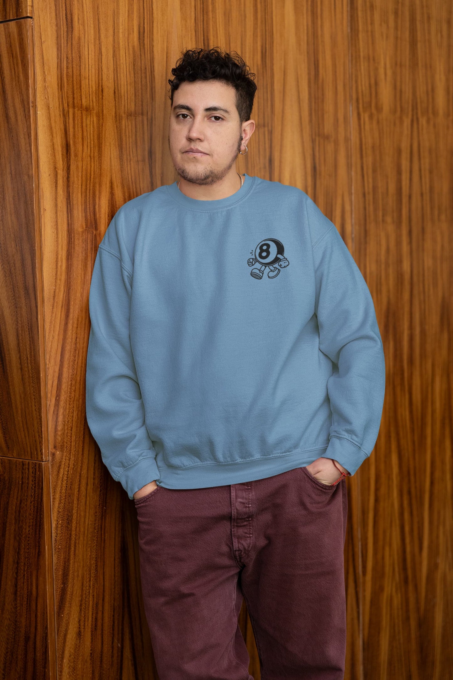 Men's Baby Blue Sweatshirts