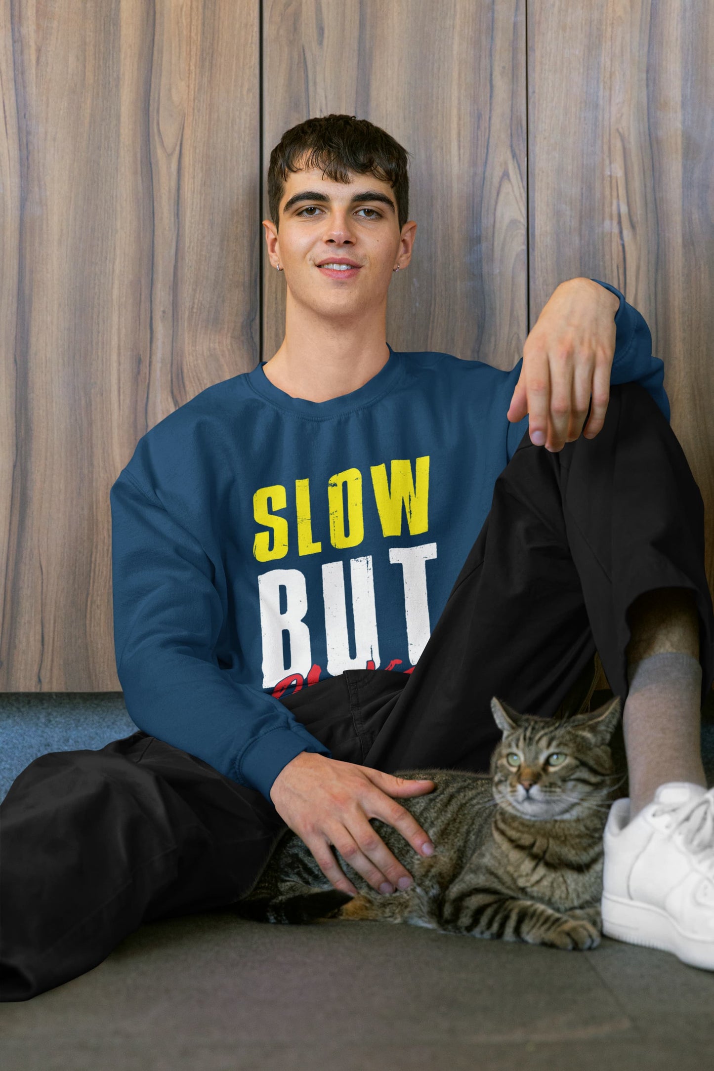 Men's Navy Blue Sweatshirts