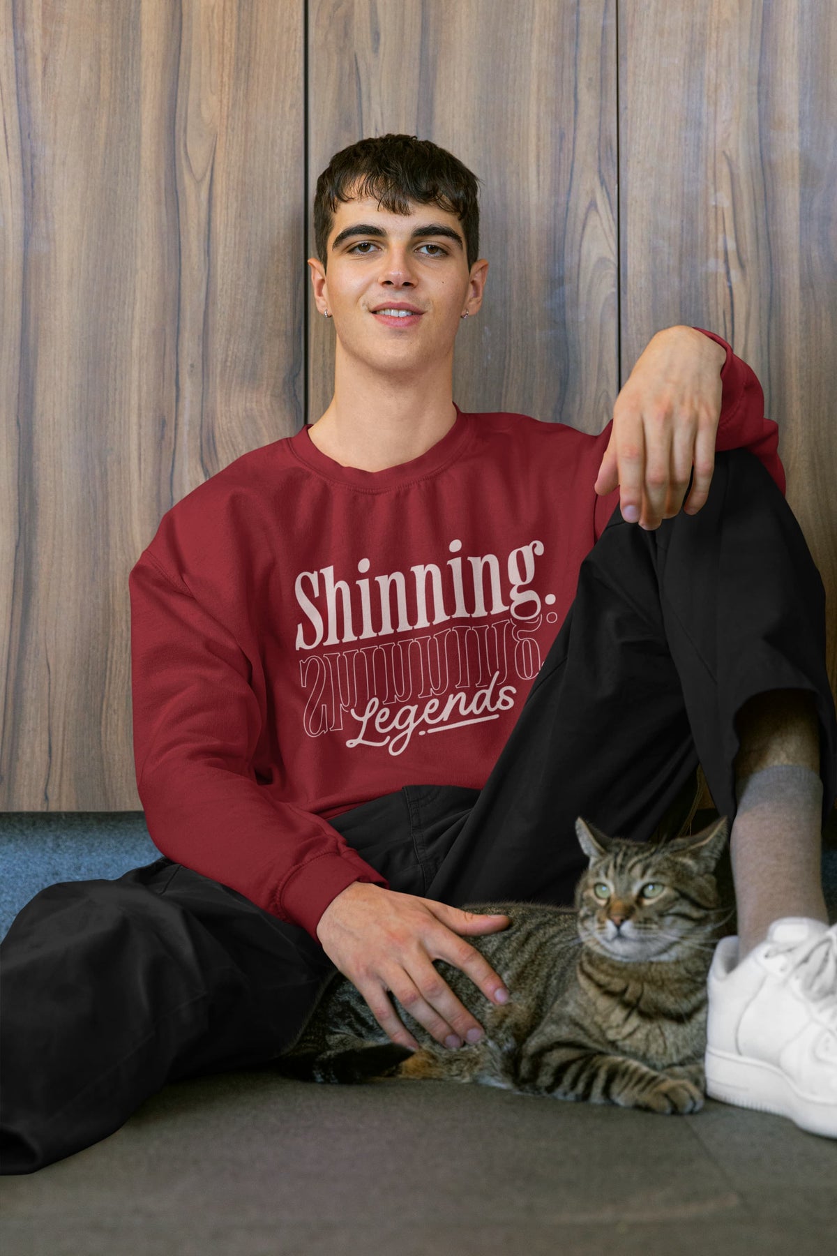 UNISEX MAROON SWEATSHIRT