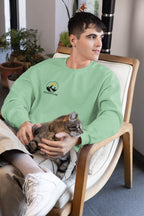 MENS MINT GREEN SWEATSHIRT