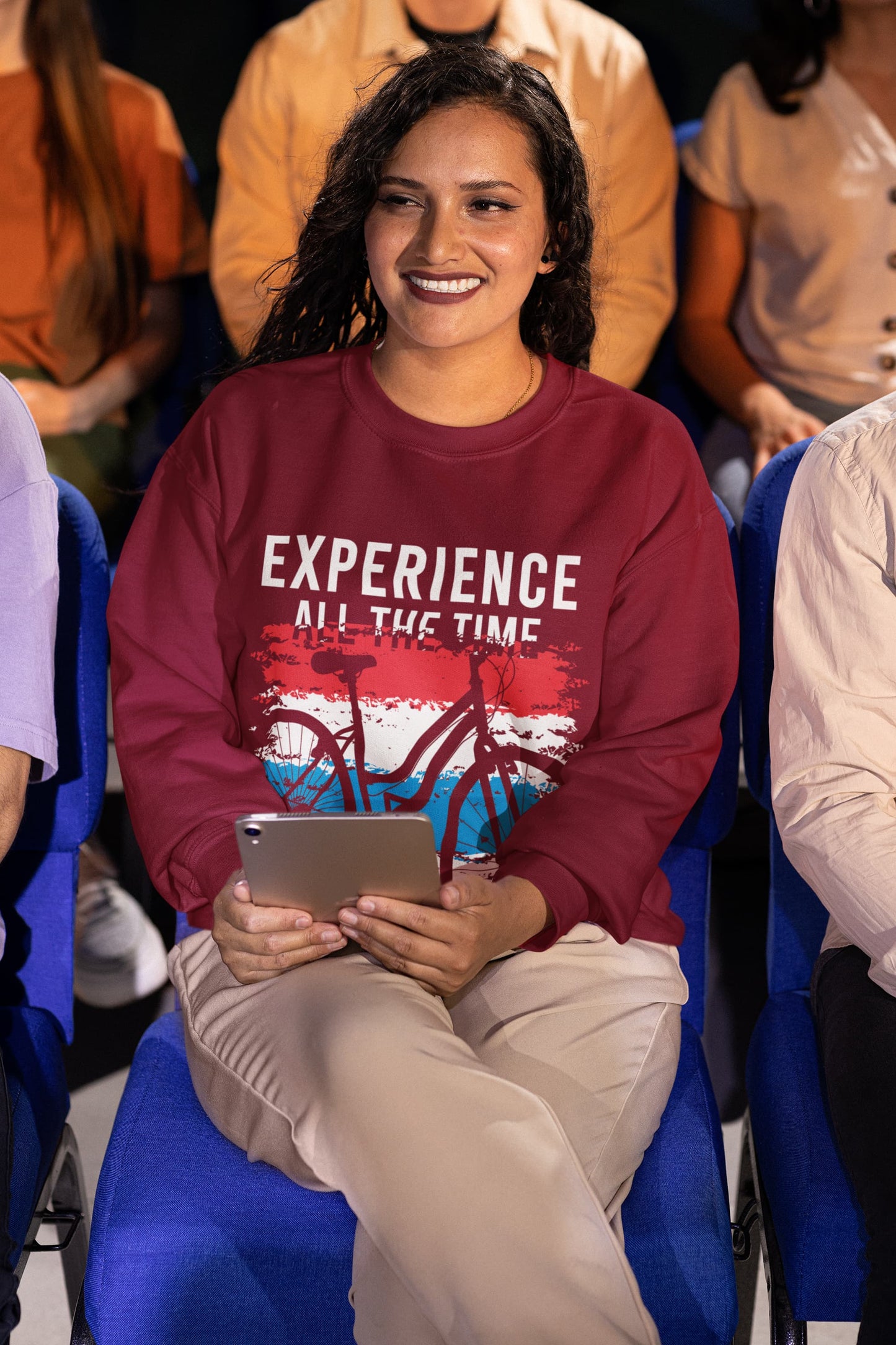 Women's Maroon Sweatshirts