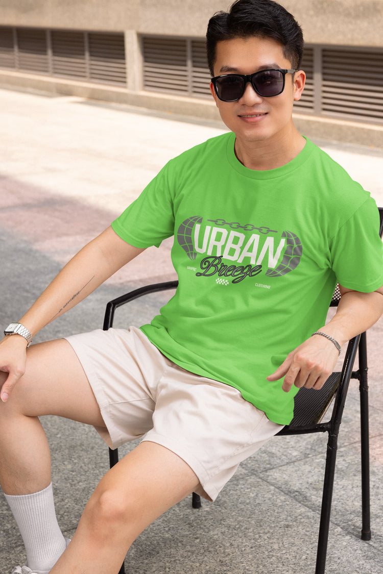 MENS LIRIL GREEN ROUNDNECK T-SHIRT 