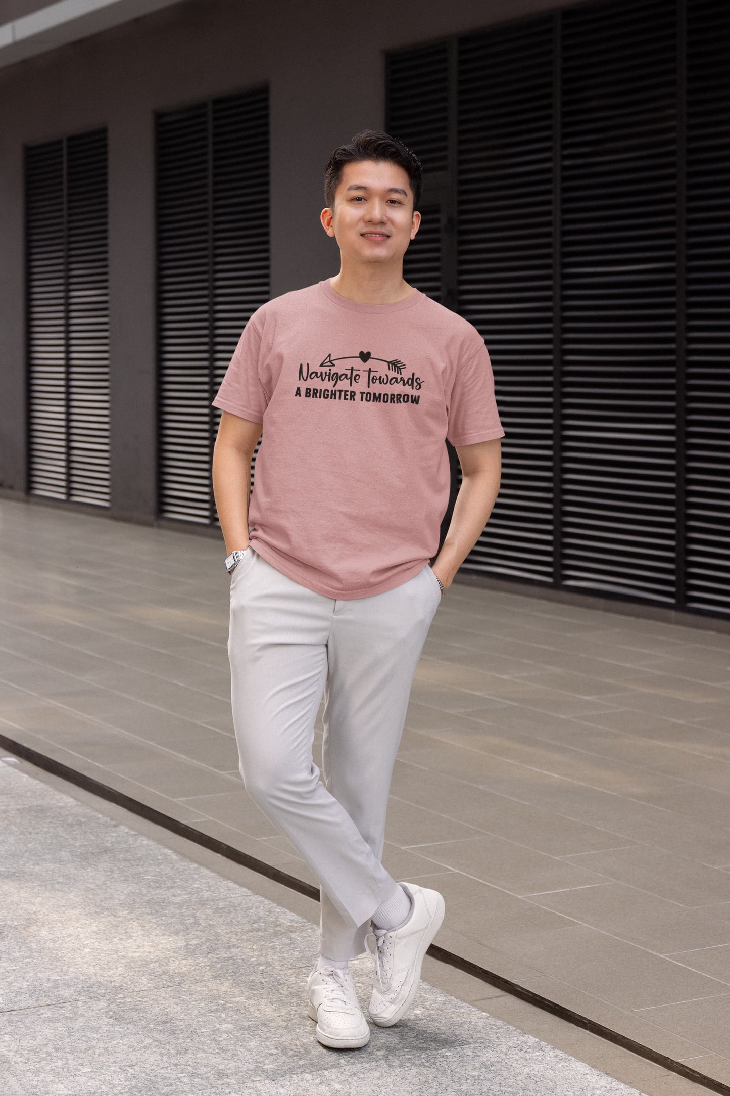 MENS PASTEL DUSTY ROUNDNECK T-SHIRT