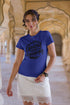 WOMENS ROYAL BLUE ROUNDNECK T-SHIRT