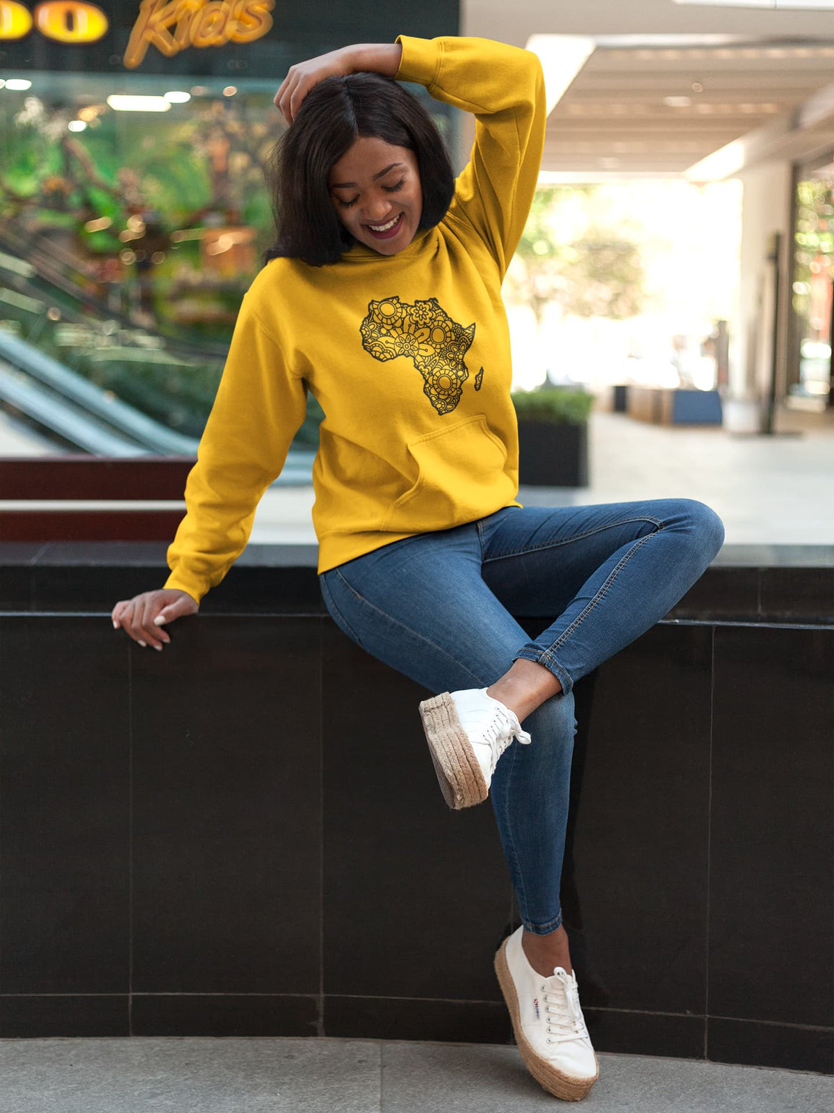 Men's Golden Yellow Hoodies