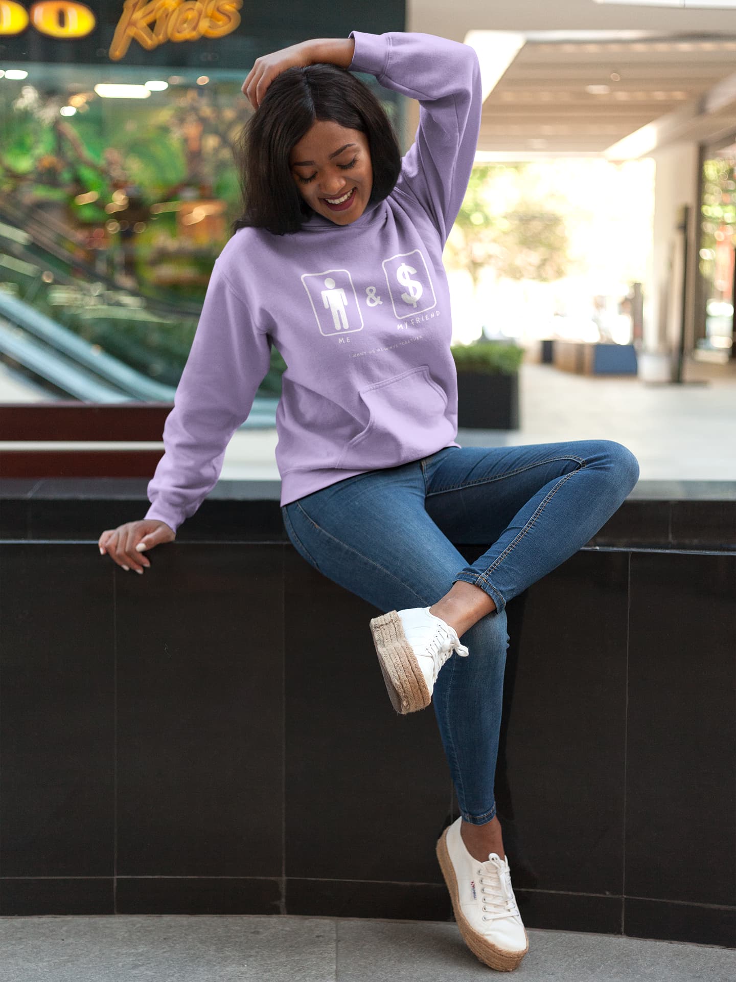 Men's Iris Lavender Hoodies