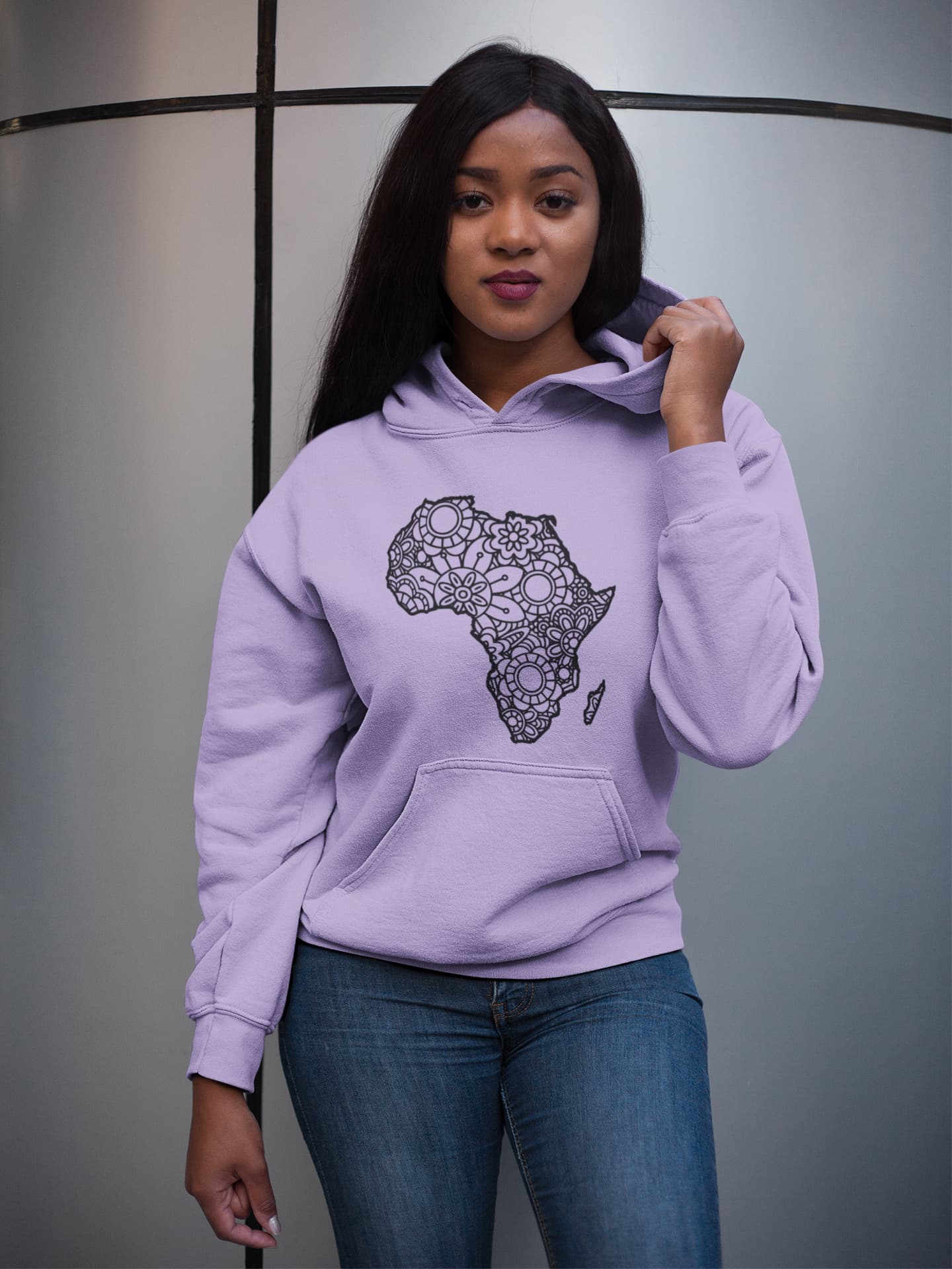 Men's Iris Lavender Hoodies
