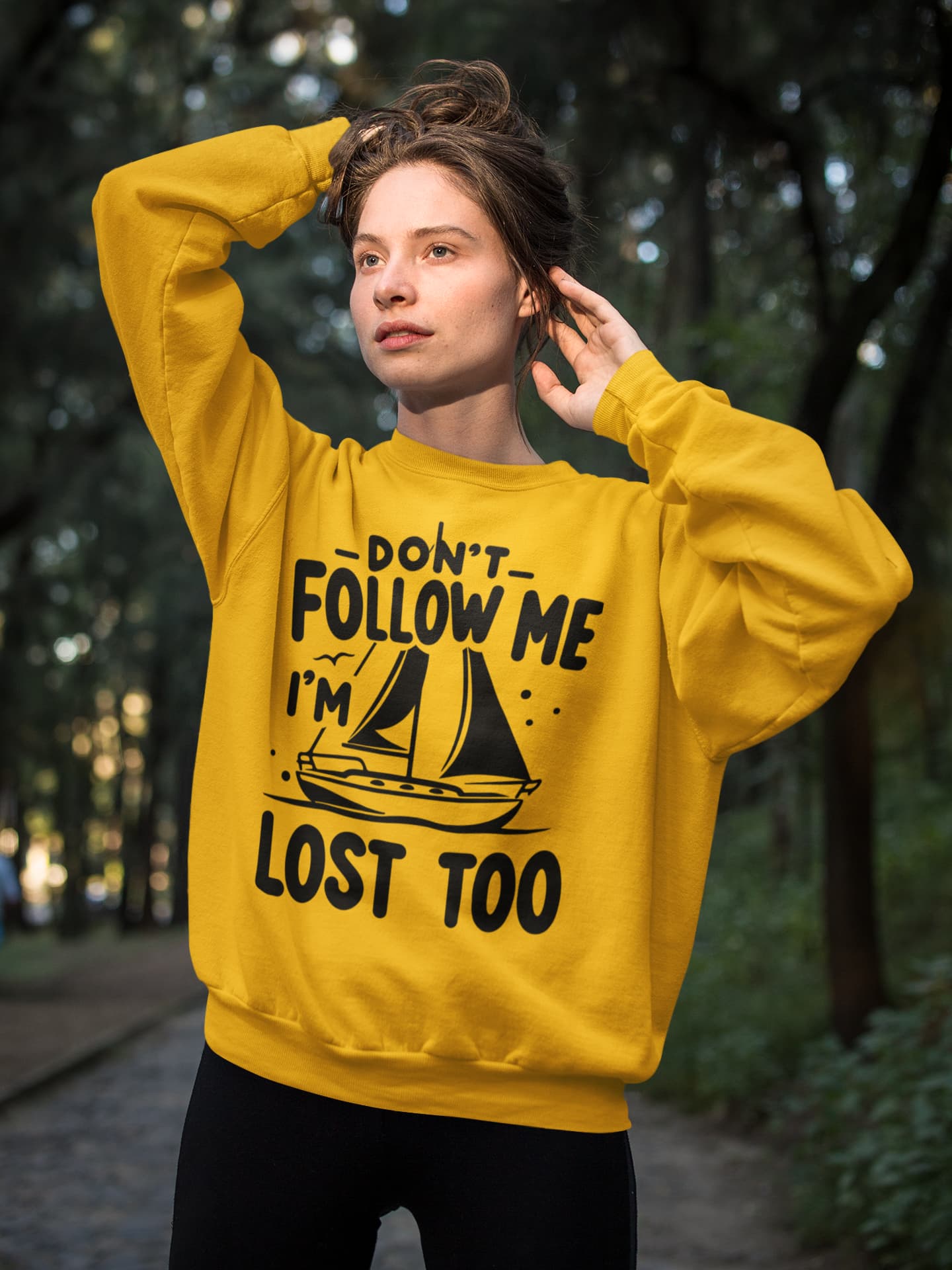 Men's Golden Yellow Sweatshirts
