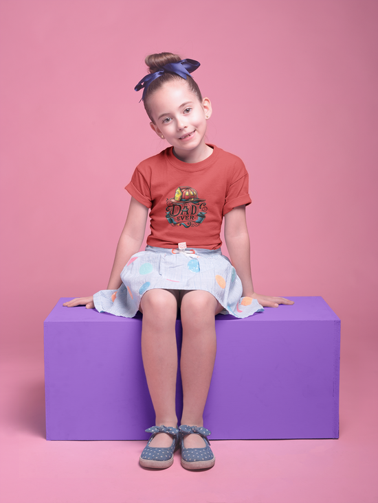 Girls Round Neck Half Sleeve Tshirts