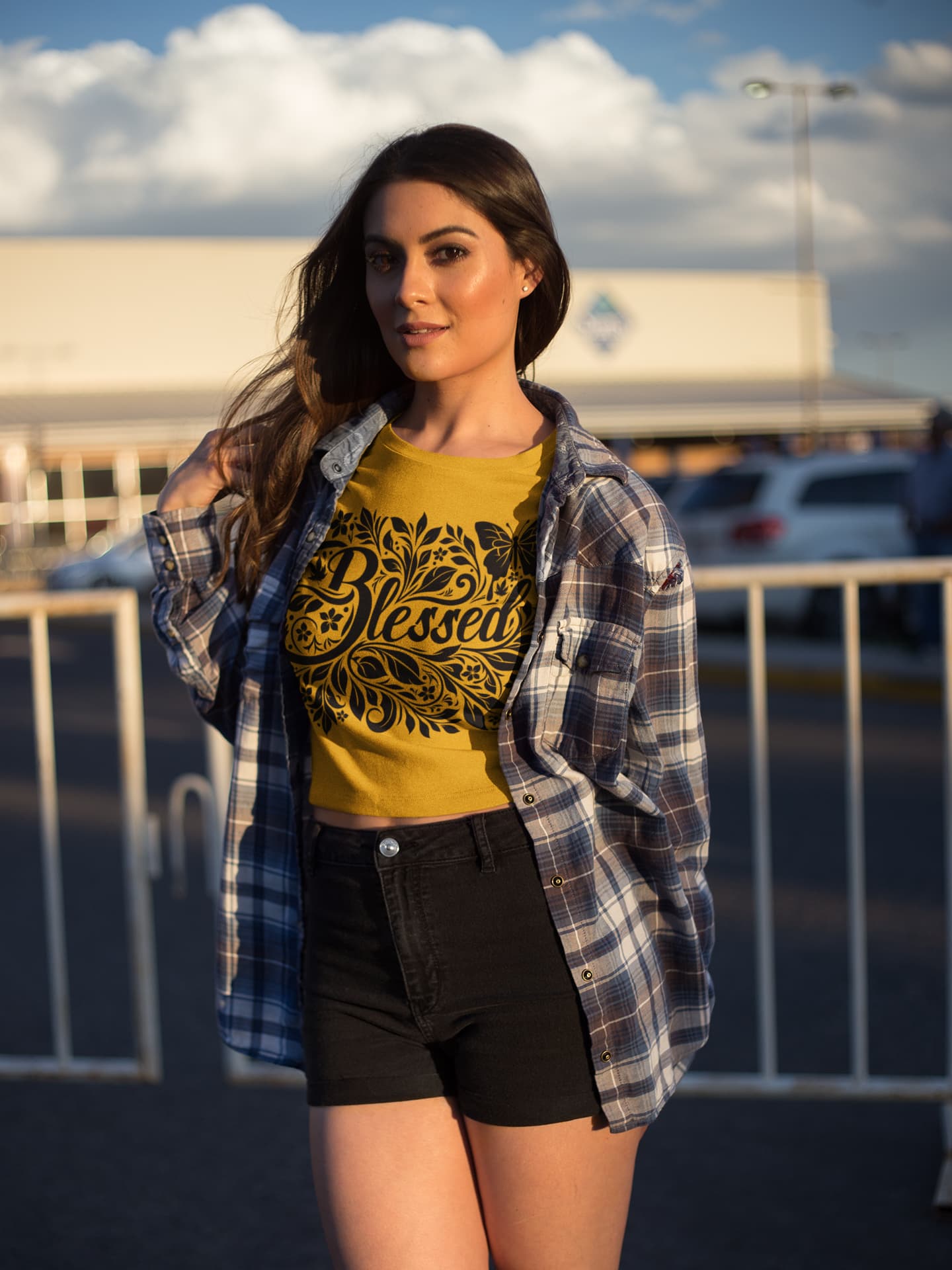 Women’s Golden Yellow Crop Tops