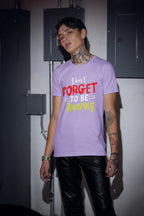MENS IRIS LAVENDER ROUNDNECK T-SHIRT