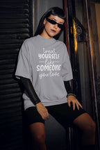 WOMENS SILVER FROST OVERSIZED T-SHIRT