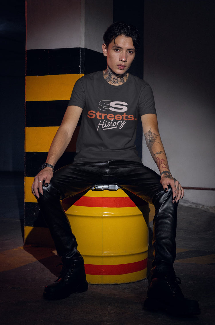 MENS BLACK ROUNDNECK T-SHIRT
