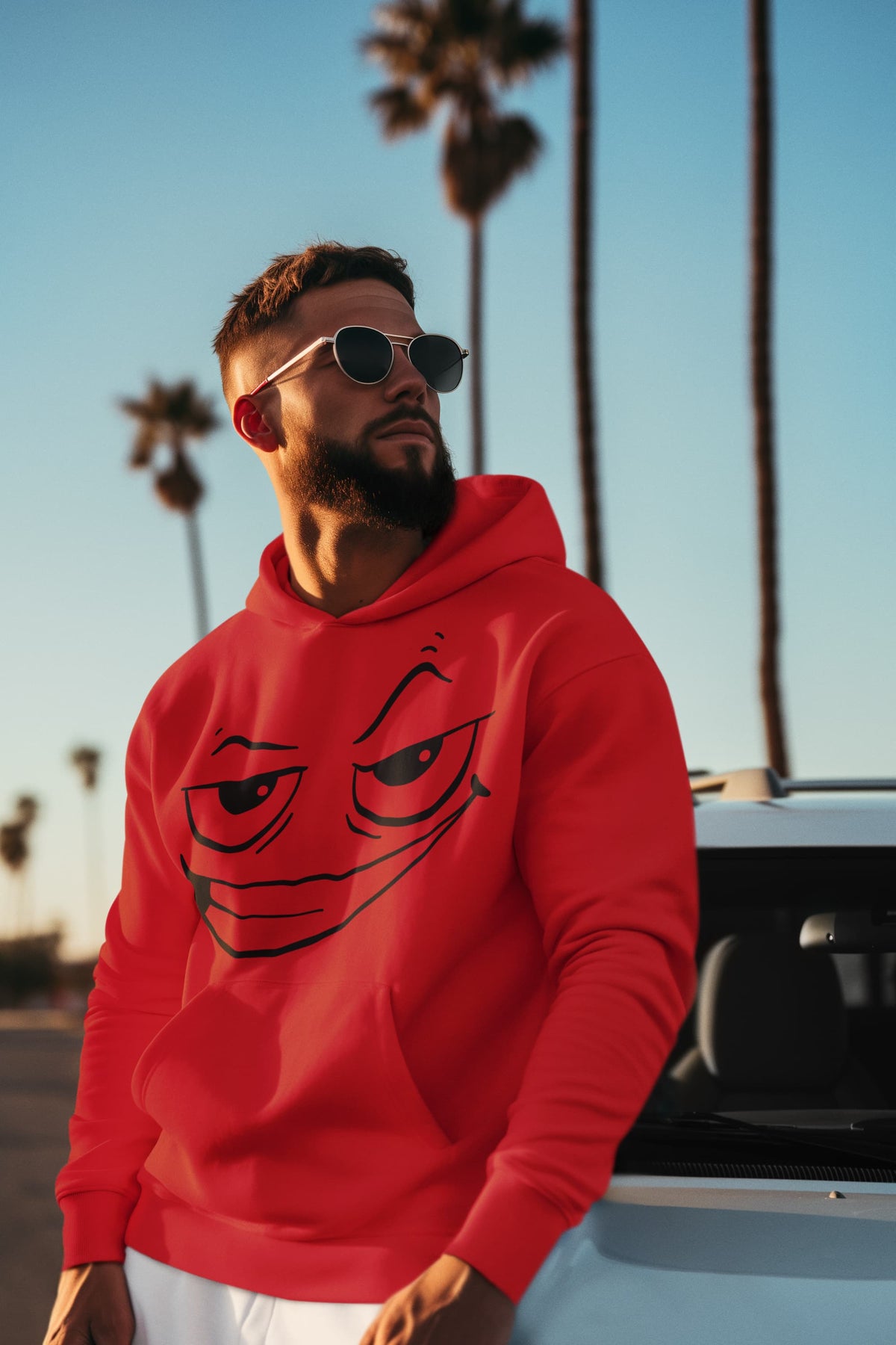 Men's Red Hoodies