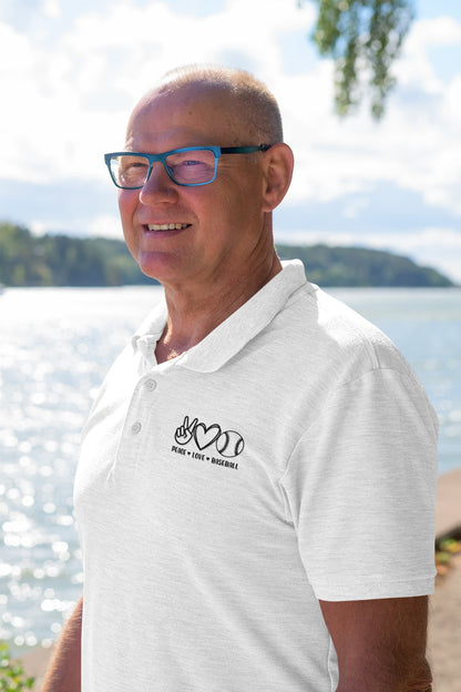 Men's White Polo T-shirts
