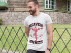 Men's White Round Neck T-shirt