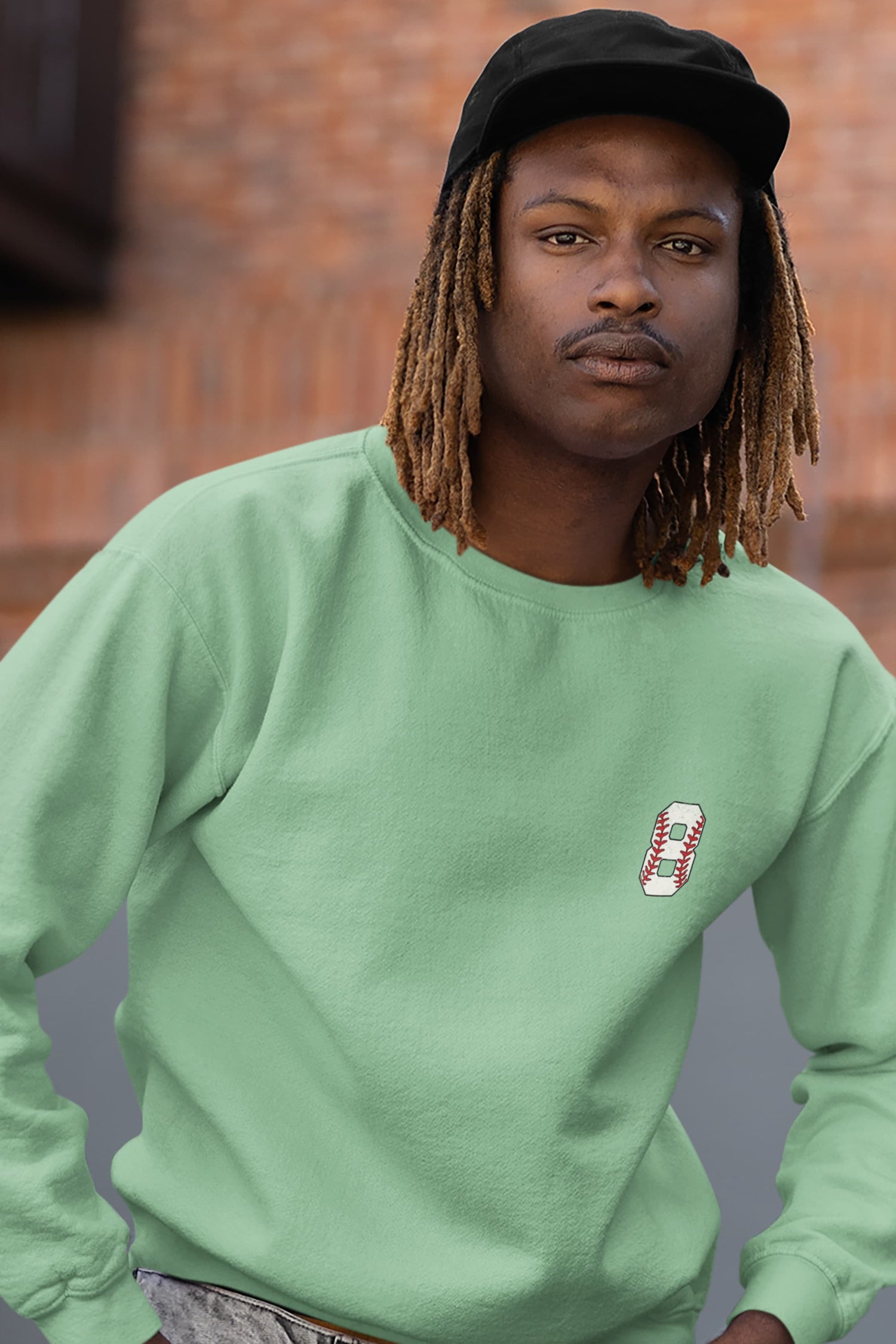 MENS MINT GREEN SWEATSHIRTS