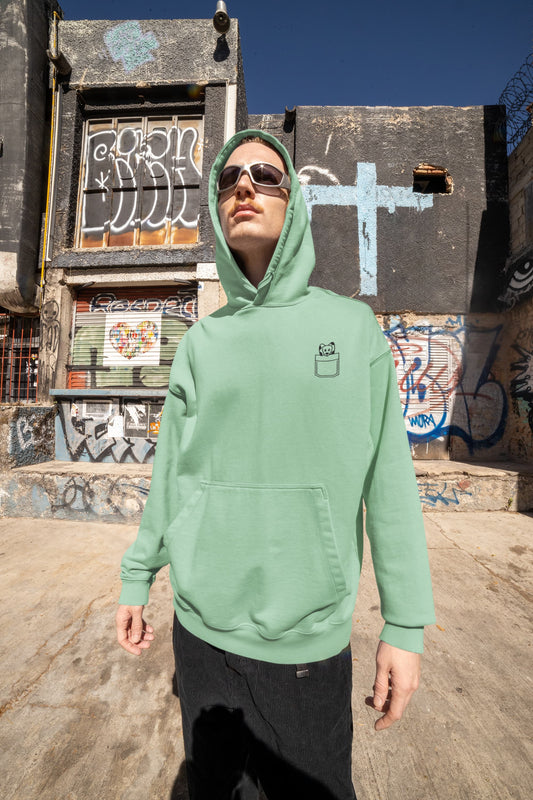 Men's Mint Green Hoodies