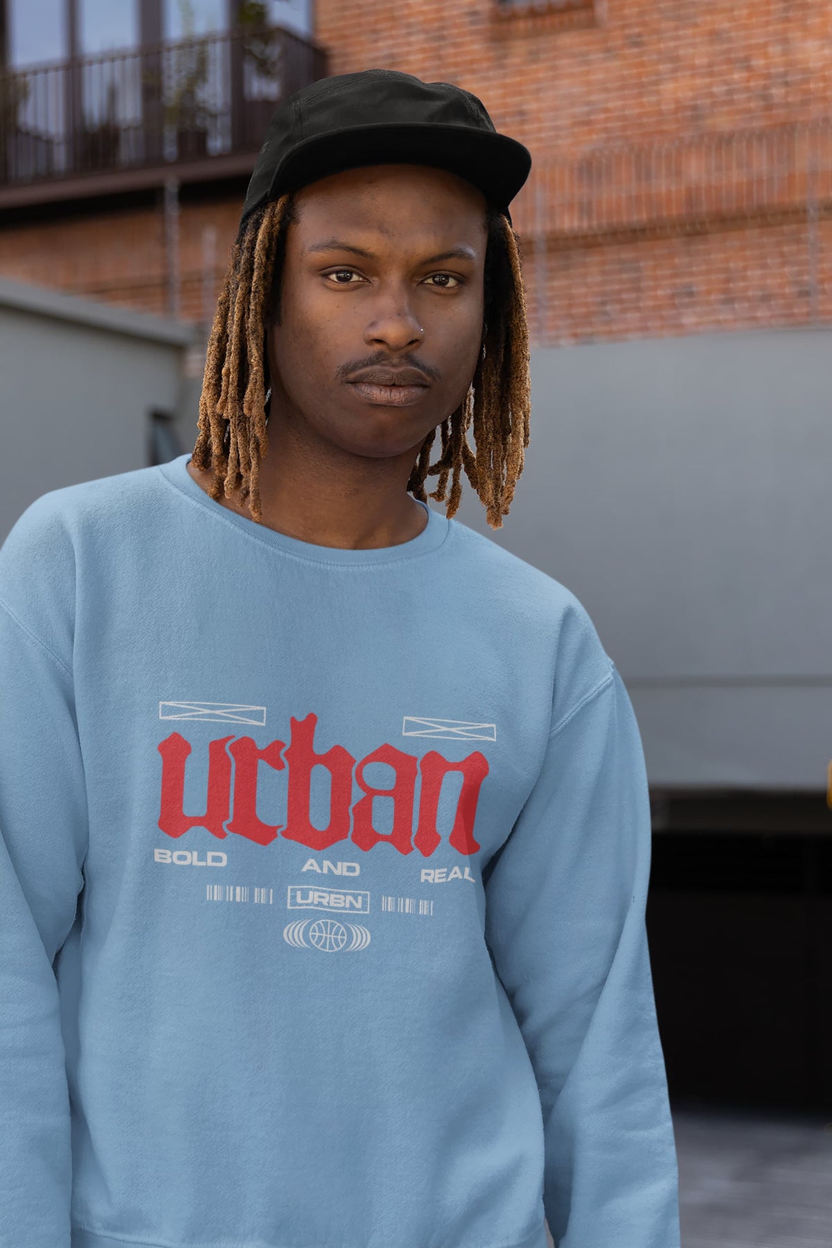 Karavirs® Identity Baby Blue sweatshirt for men India