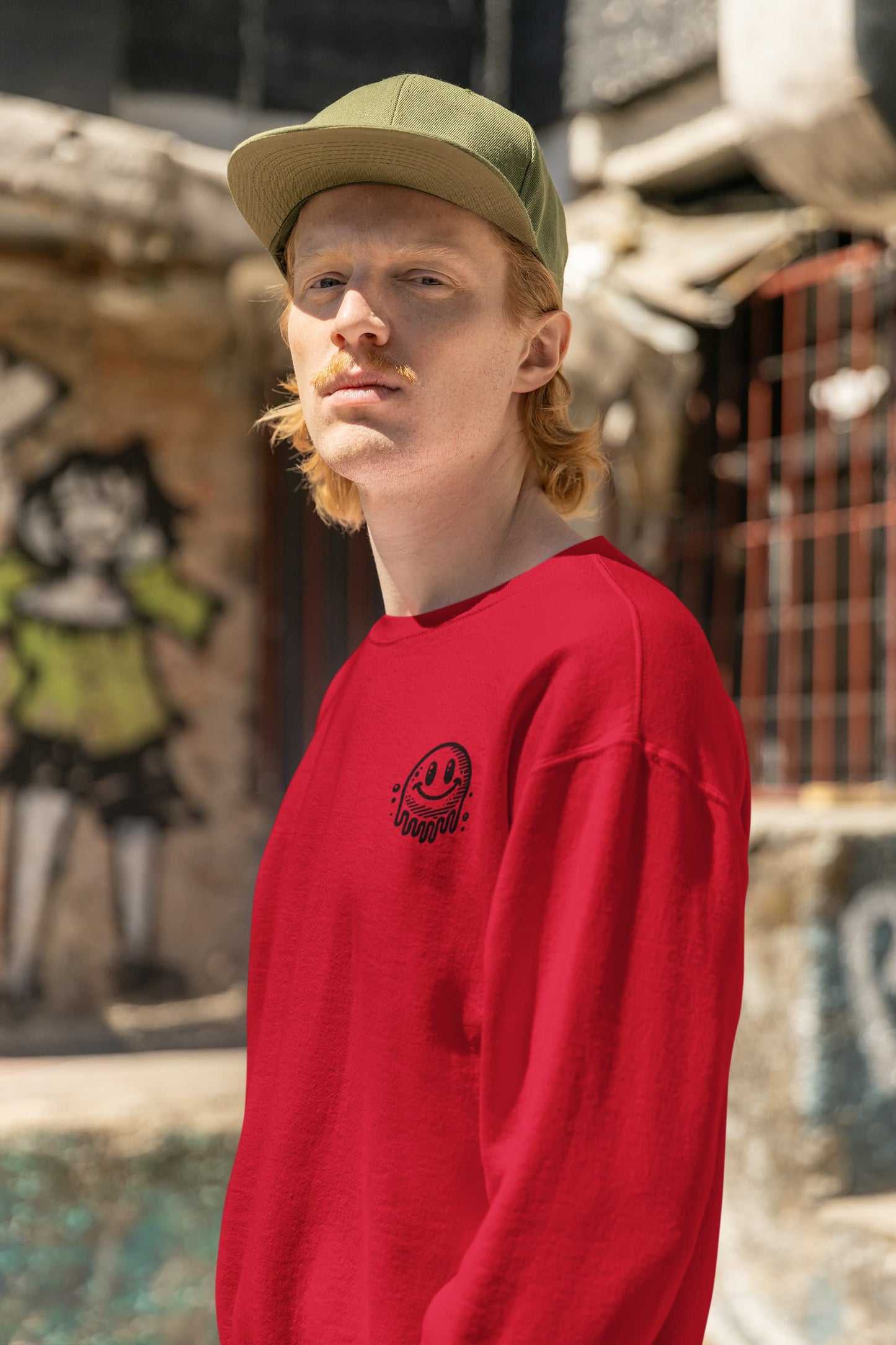 Men's Red Sweatshirts