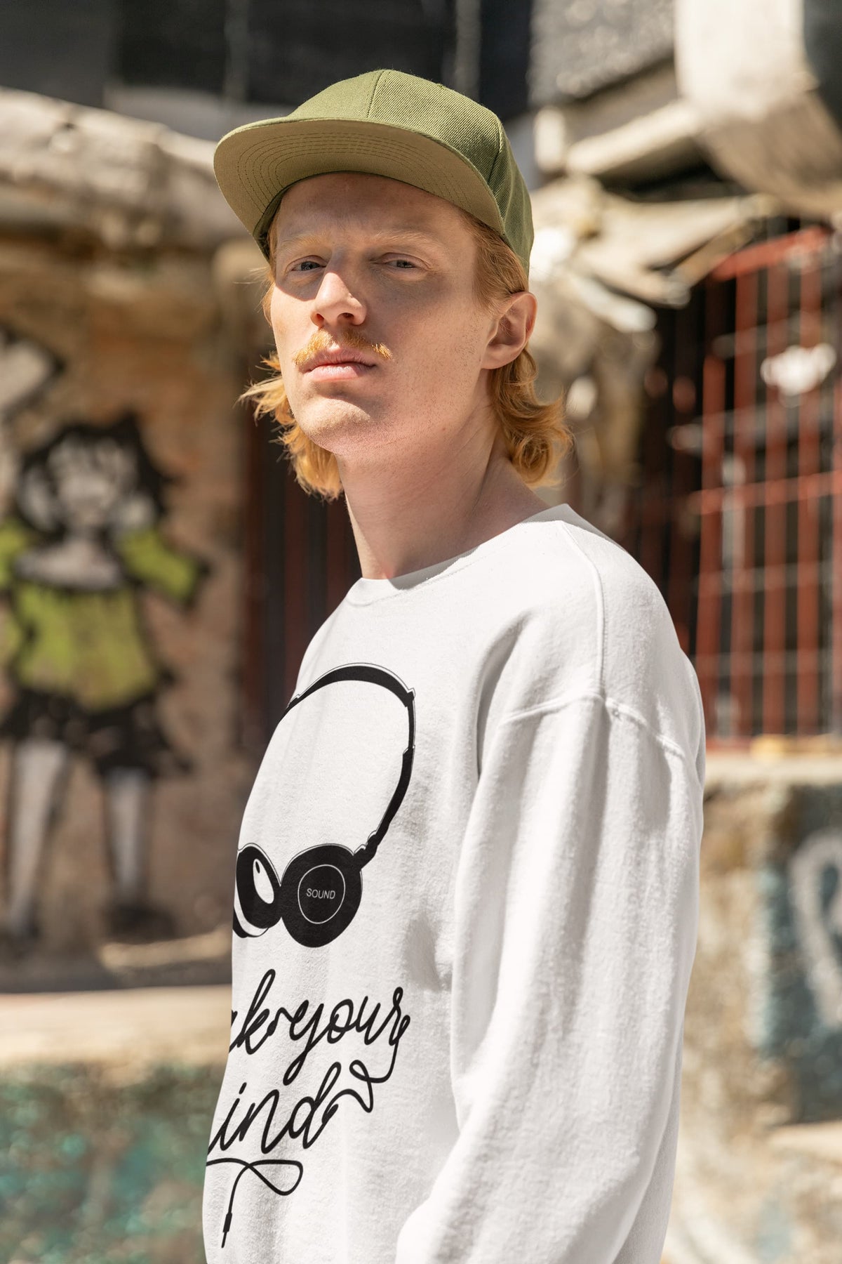 Men's White Sweatshirts