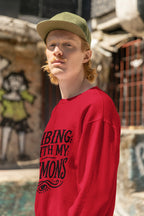 Men's Red Sweatshirts