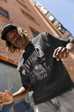 UNISEX BLACK OVERSIZED T-SHIRT 