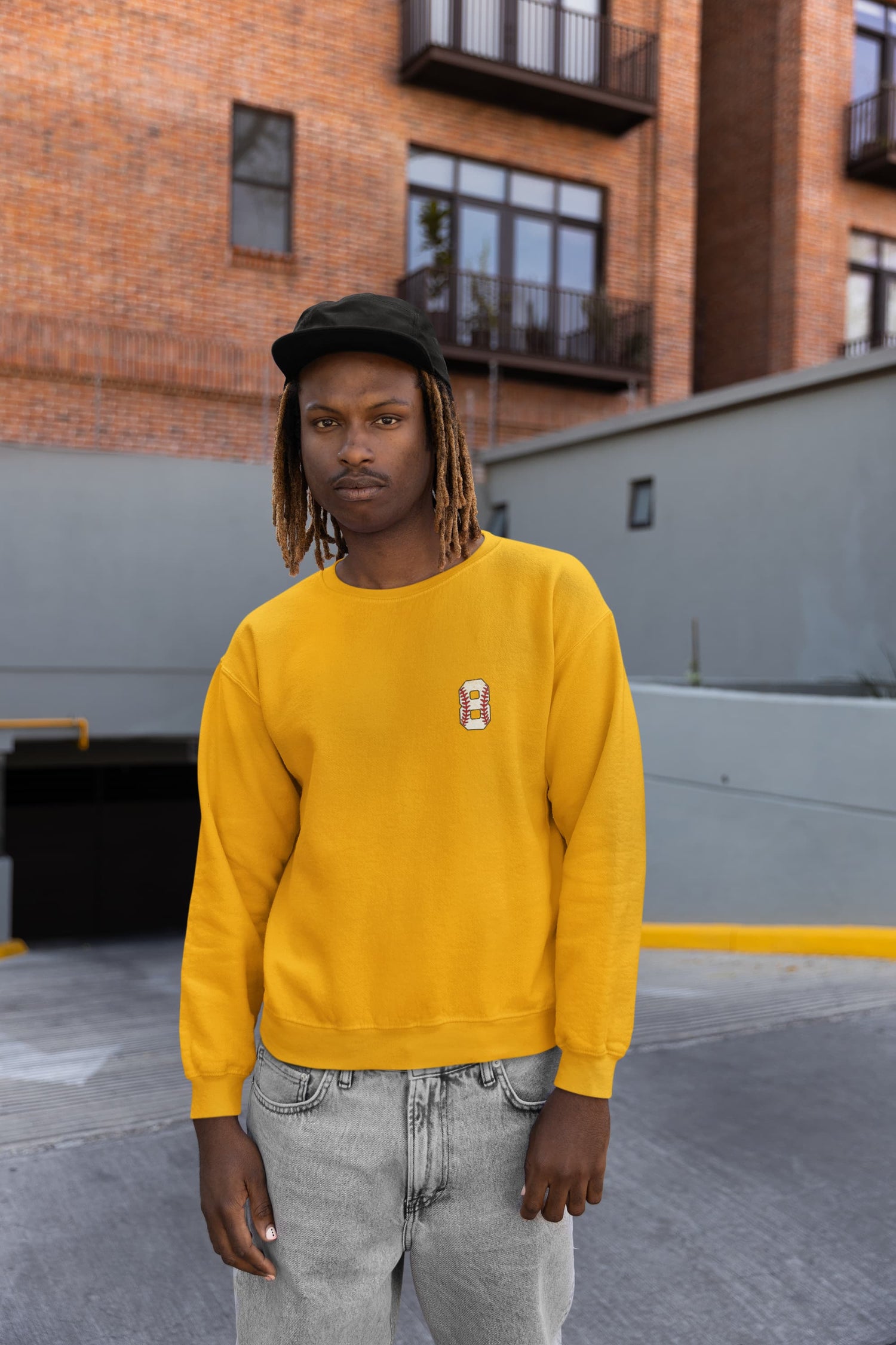 MENS GOLDEN YELLOW SWEATSHIRTS
