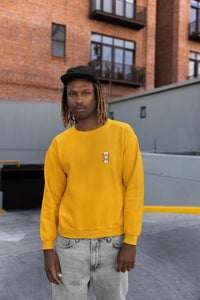MENS GOLDEN YELLOW SWEATSHIRTS